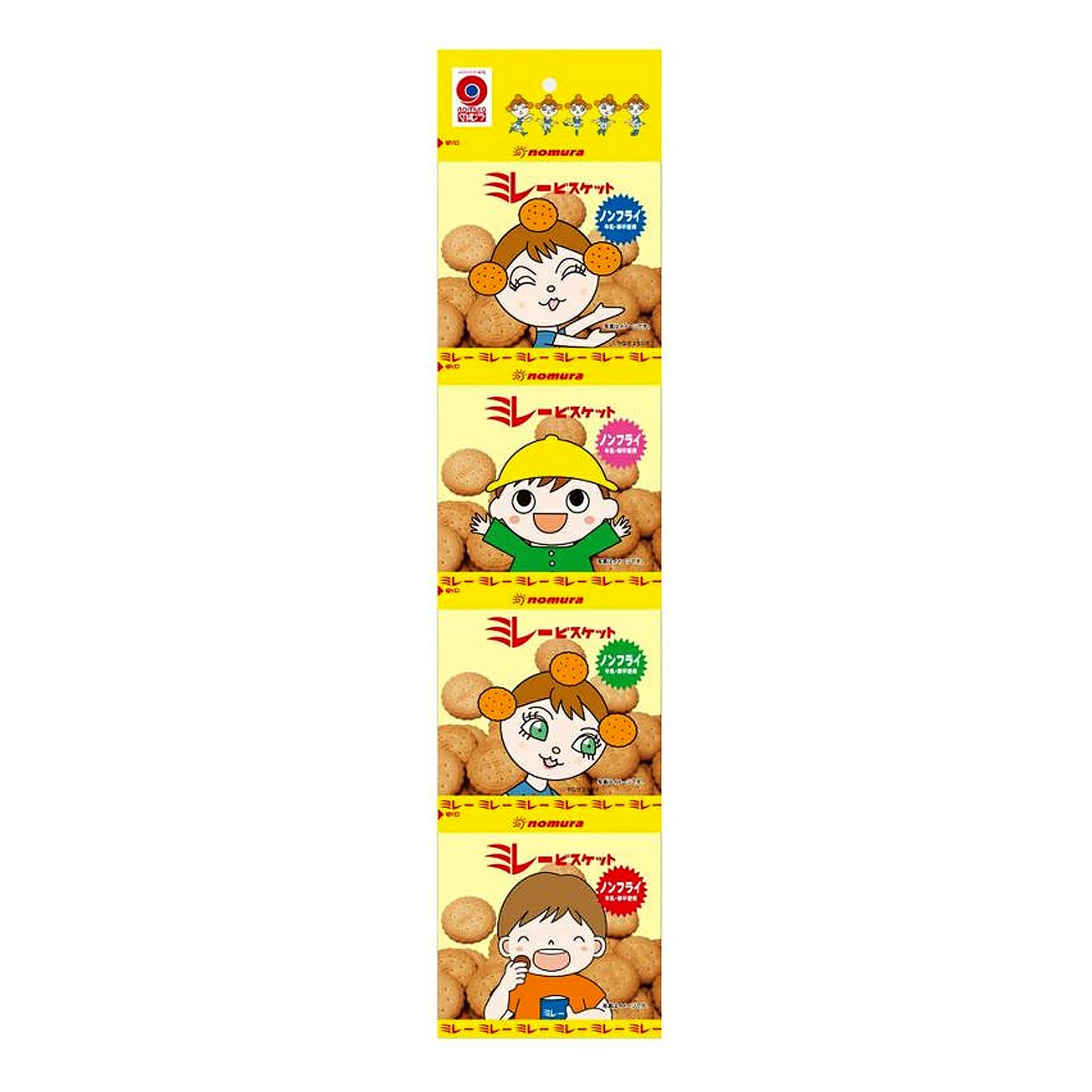 Nomura Irimame Kakoten Millet Biscuits for Toddlers